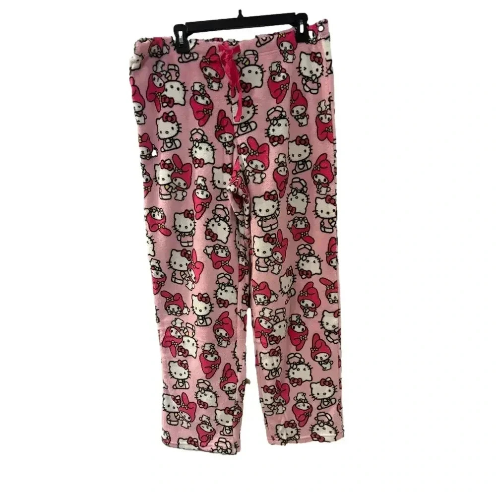 Hello Kitty Pajama Pants Size L NWT